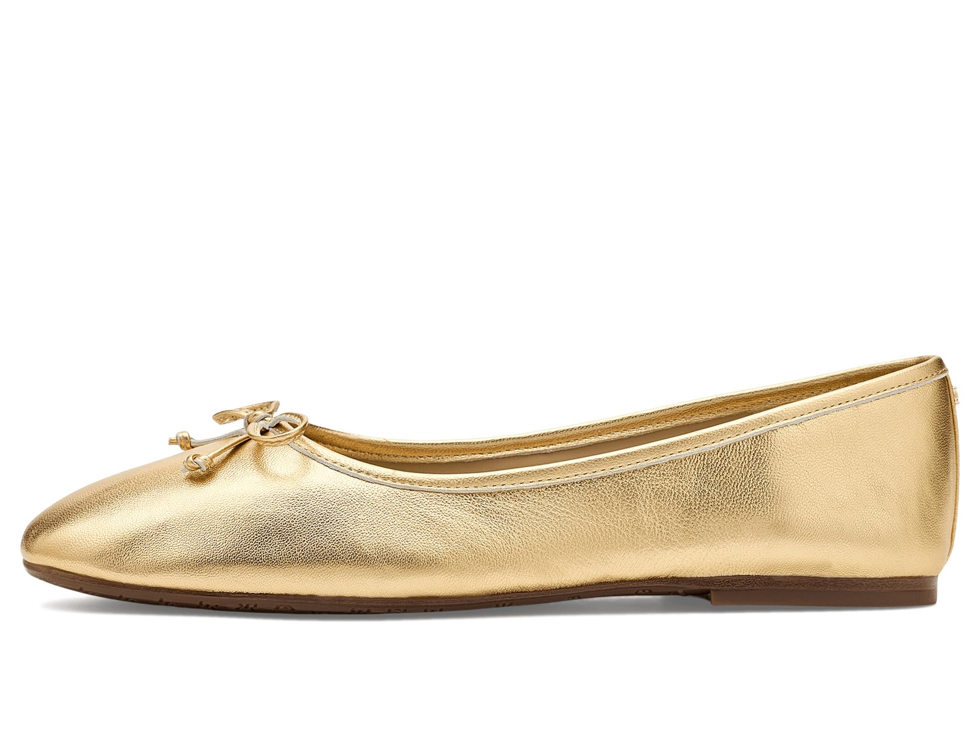 Sam Edelman Women's Alie Ballet Flat Amber Gold 6 M - Image 4