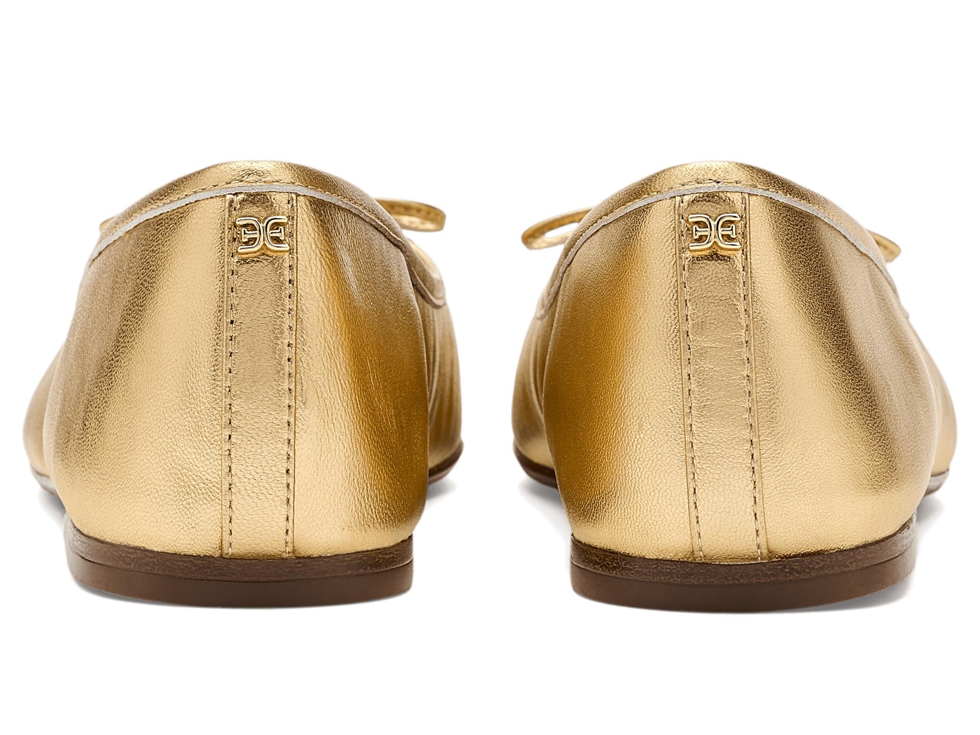 Sam Edelman Women's Alie Ballet Flat Amber Gold 6 M - Image 7