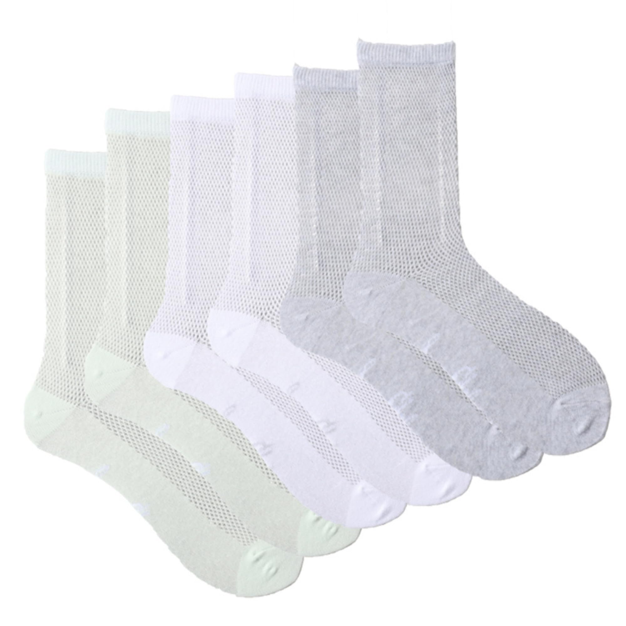 Sam Edelman Women’s Anklet Socks - 3 PK Mesh Cotton Slouchy Socks - Image 4