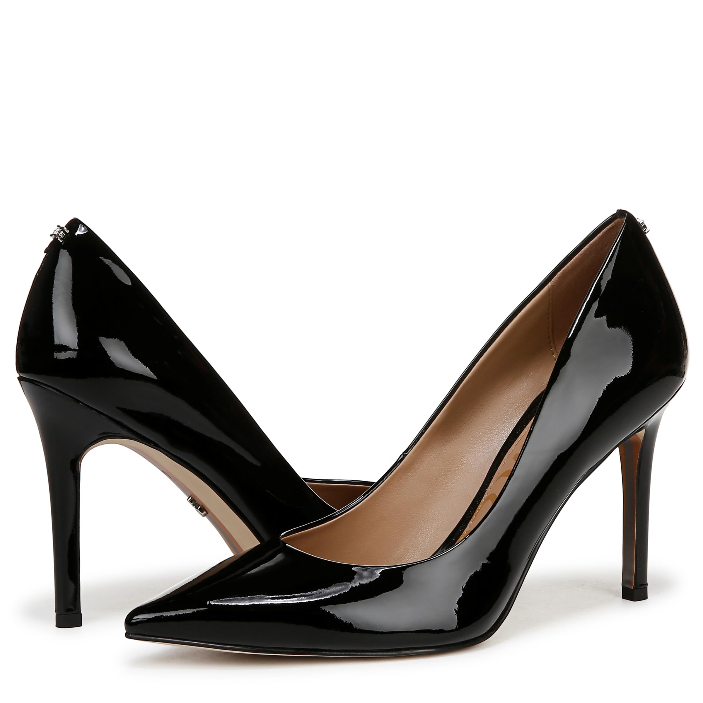 Sam Edelman Women's Hazel Pump, Black Patent Leather, 6 - Image 6