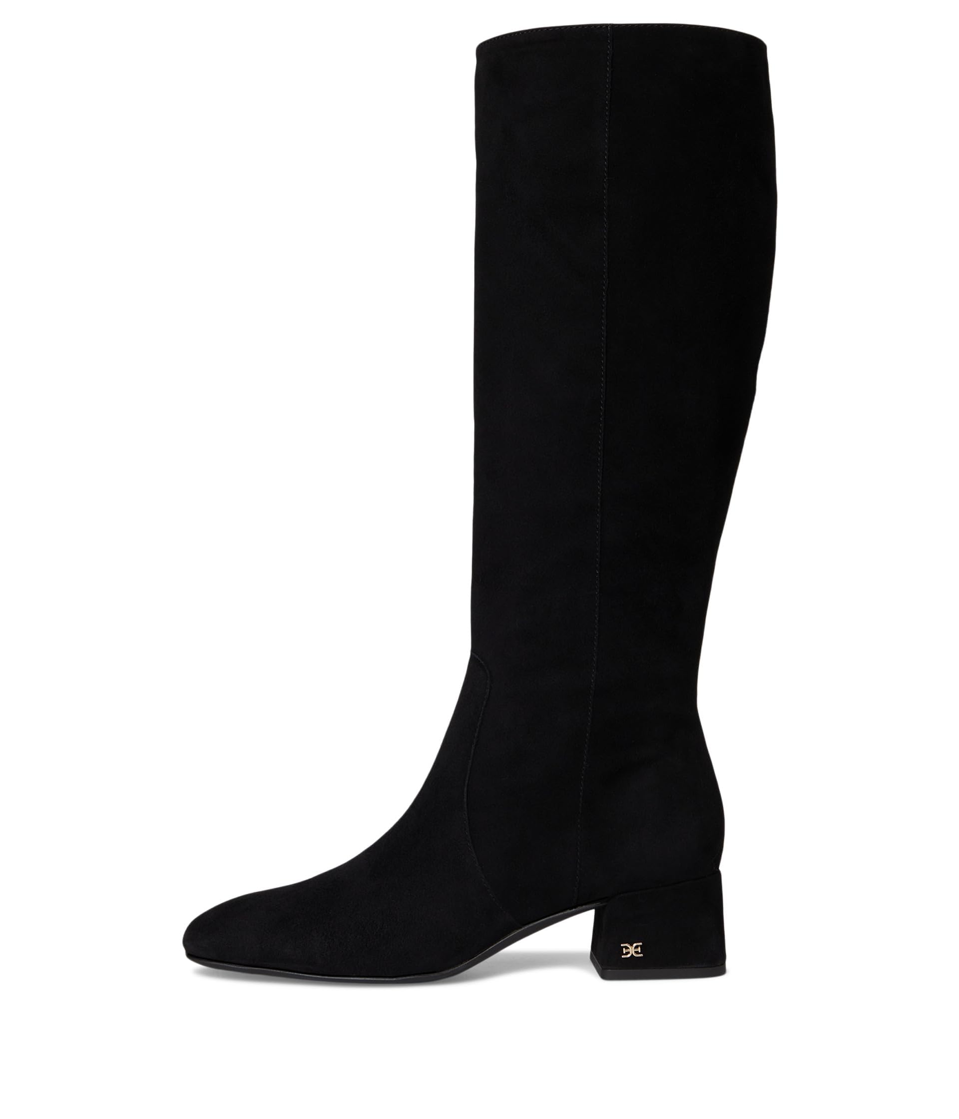 Sam Edelman Women's Porter Knee High Boot, Black Suede, 6 - Image 4