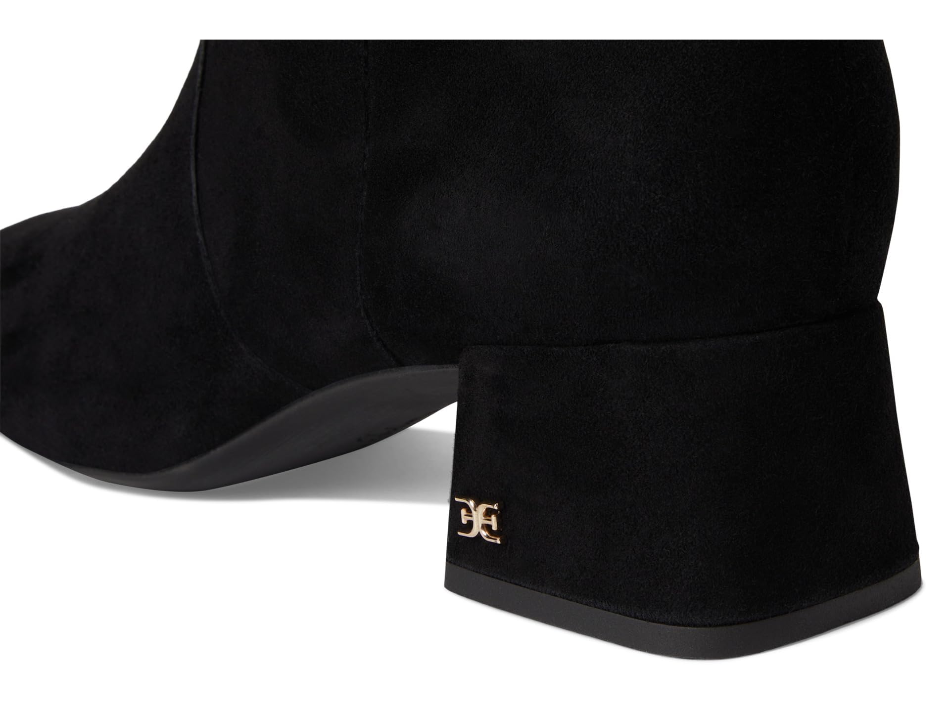 Sam Edelman Women's Porter Knee High Boot, Black Suede, 6 - Image 6