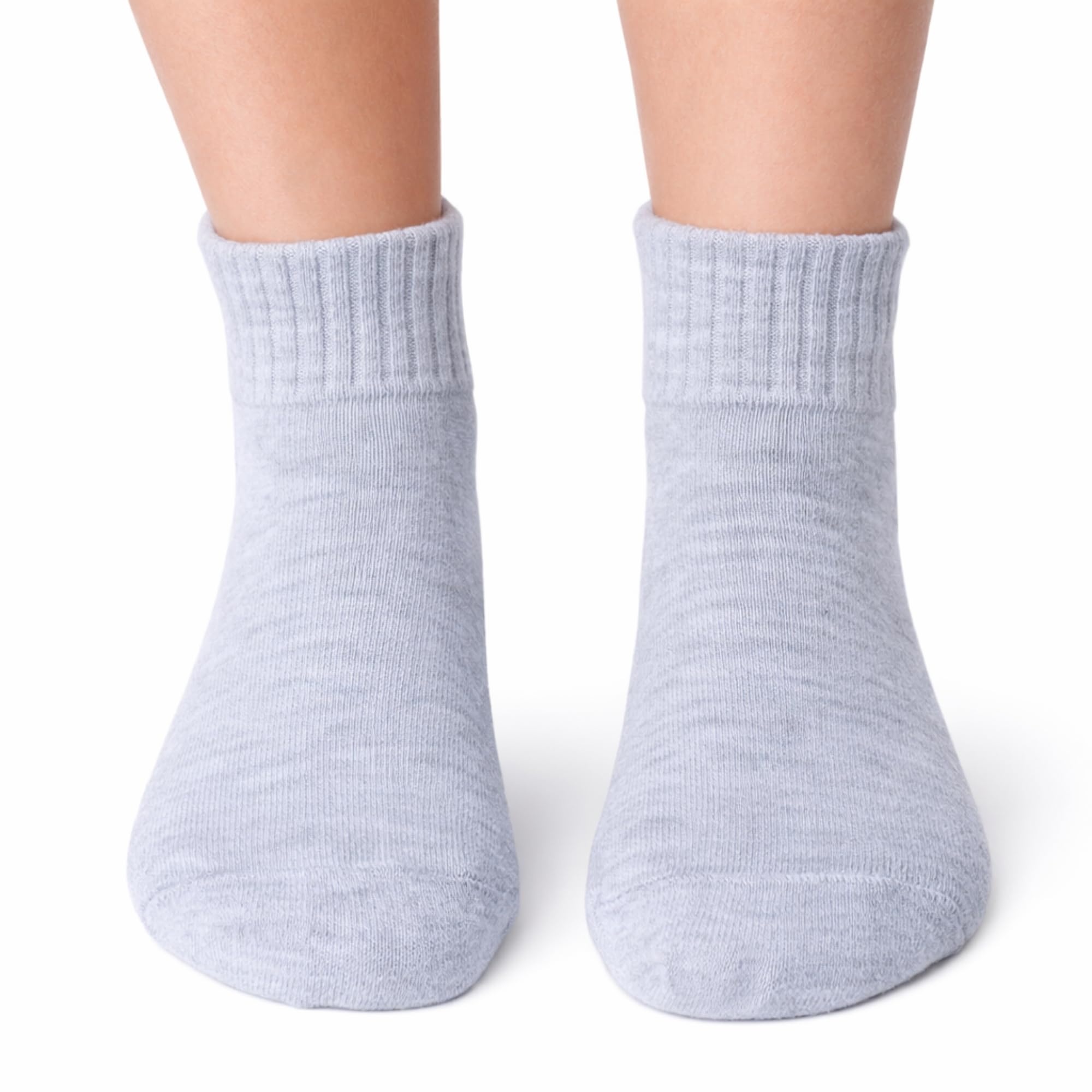 Sam Edelman Women’s Quarter Socks - 6 PK Half Cushion with Heel Tab - Image 6