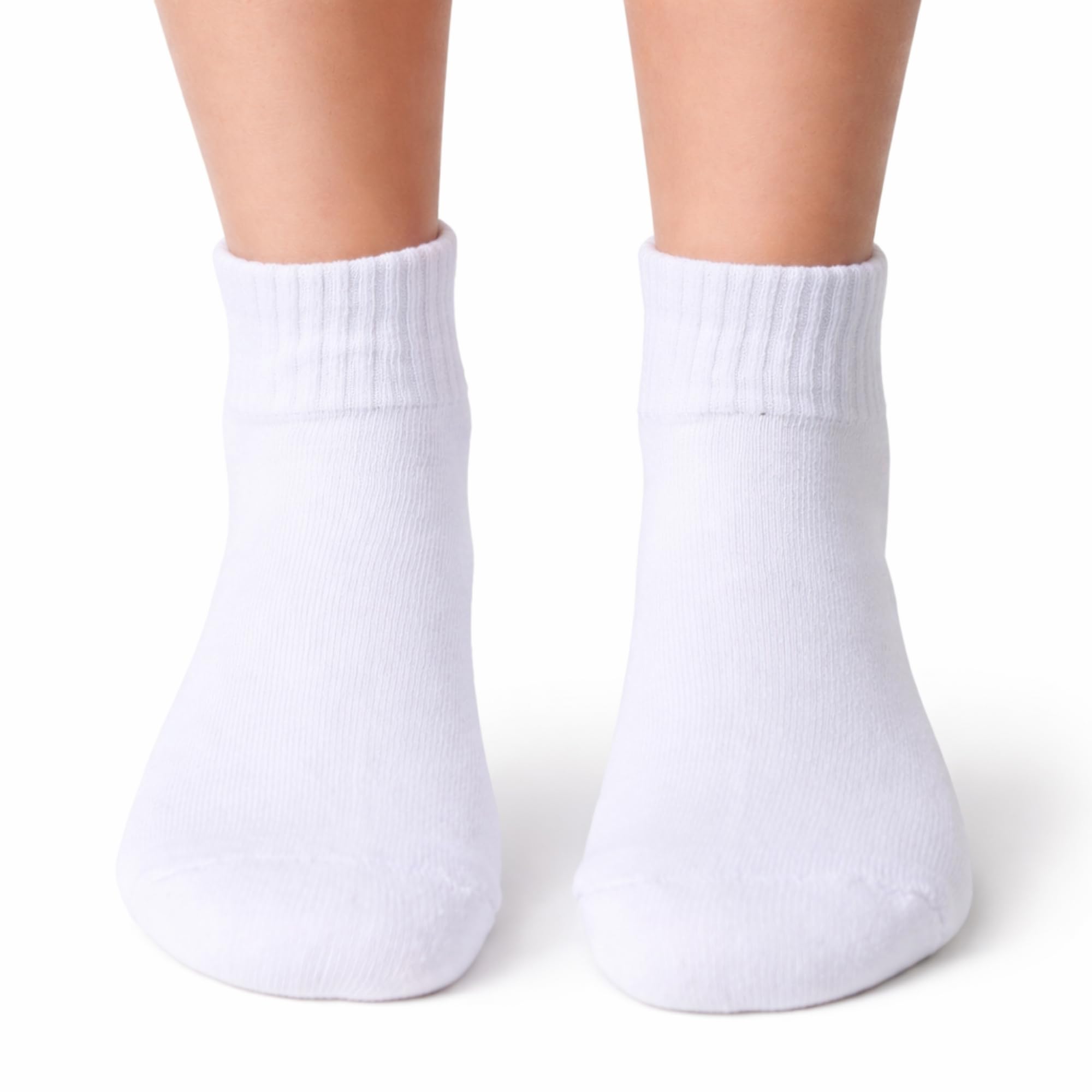 Sam Edelman Women’s Quarter Socks - 6 PK Half Cushion with Heel Tab - Image 7