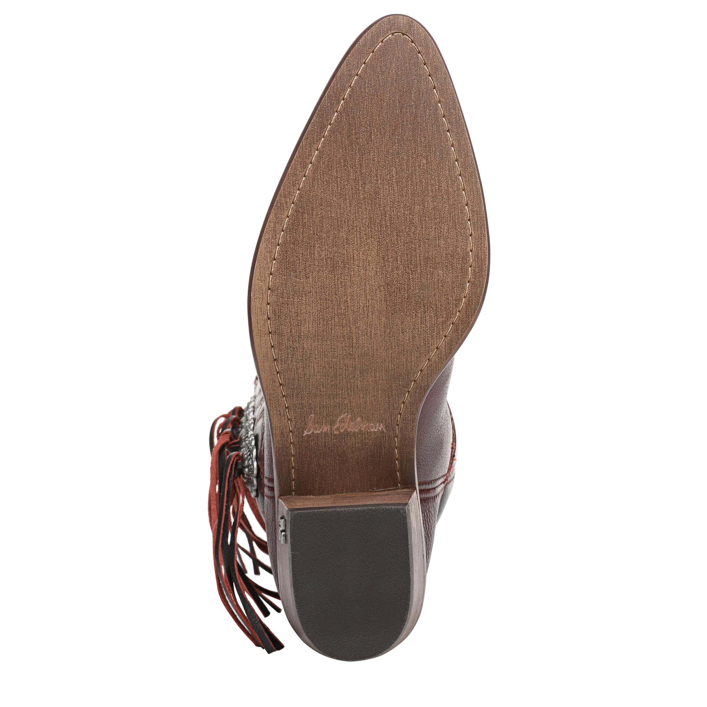 Sam Edelman Women's Rhett Western Fringe Boots - Image 4