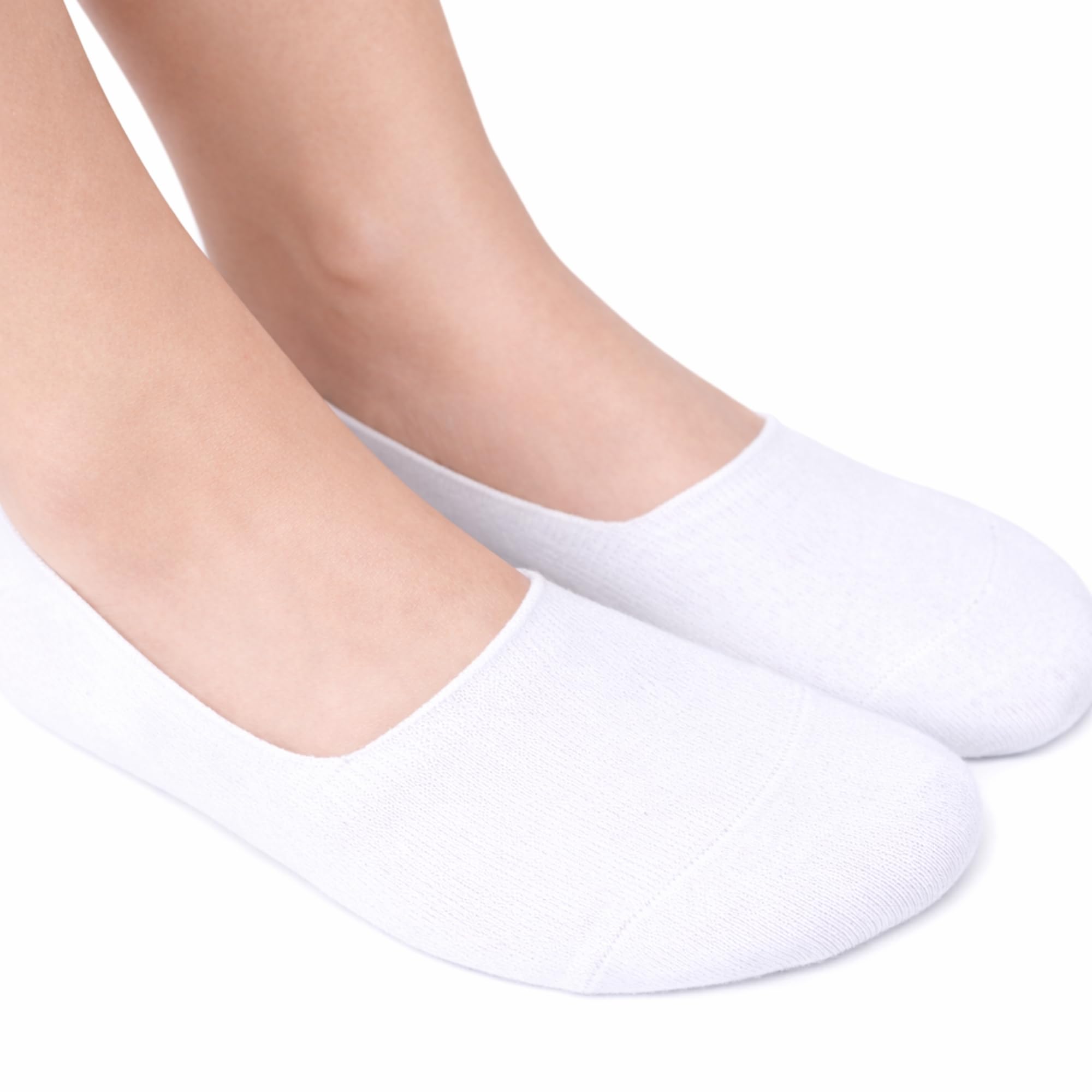 Sam Edelman Women’s Socks - 6 PK Cotton Invisible Mid-Cut Liner Socks - Image 6